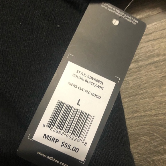 🛍SOLD🛍Adidas golf fleece hoodie large - Picture 4 of 4